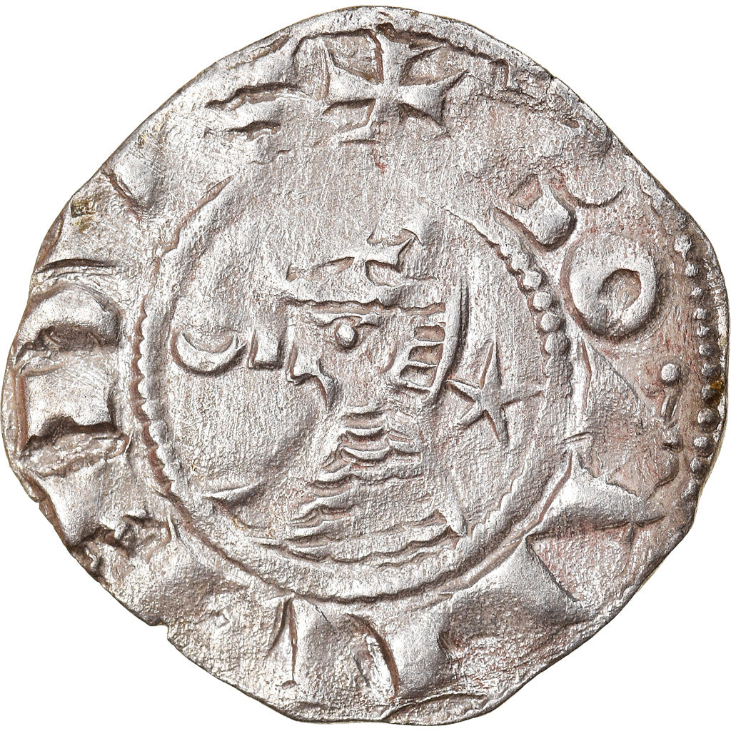 Munten, Turkije, Crusader States, Bohemund III, Denier, 1163-1201, Antioch, ZF
