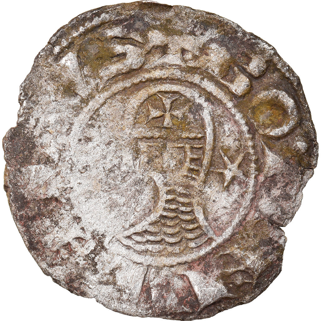 Coin, Turkey, Crusader States, Bohemund III, Denier, 1163-1201, Antioch
