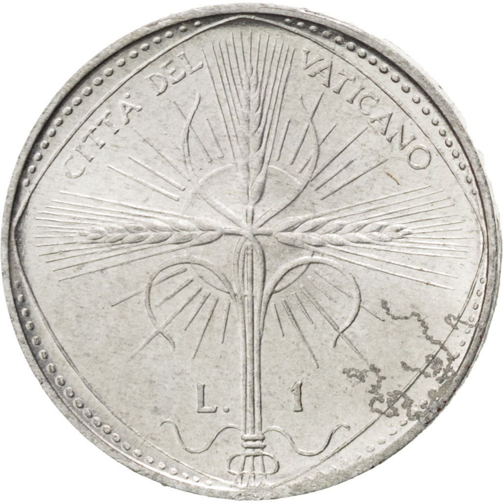 Moneta, CITTÀ DEL VATICANO, Paul VI, Lira, 1968, SPL, Alluminio, KM:100
