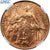 Frankrijk, 10 Centimes, Daniel-Dupuis, 1908, Paris, Bronzen, NGC, MS65RD