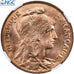 France, 10 Centimes, Daniel-Dupuis, 1900, Paris, Bronze, NGC, MS64RD