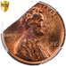 États-Unis, Cent, Lincoln, 1980, Philadelphie, Clippée, Bronze, PCGS, MS64RB