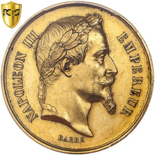 France, Medal, Napoléon III, Concours Général d'Animaux de Boucherie, 1870