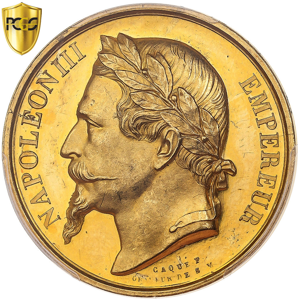 Frankreich, Medaille, Napoléon III, Concours agricole régional, animaux