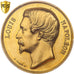Francia, medalla, Louis Napoléon Bonaparte, Récompense à É.-F. Vitry, 1852