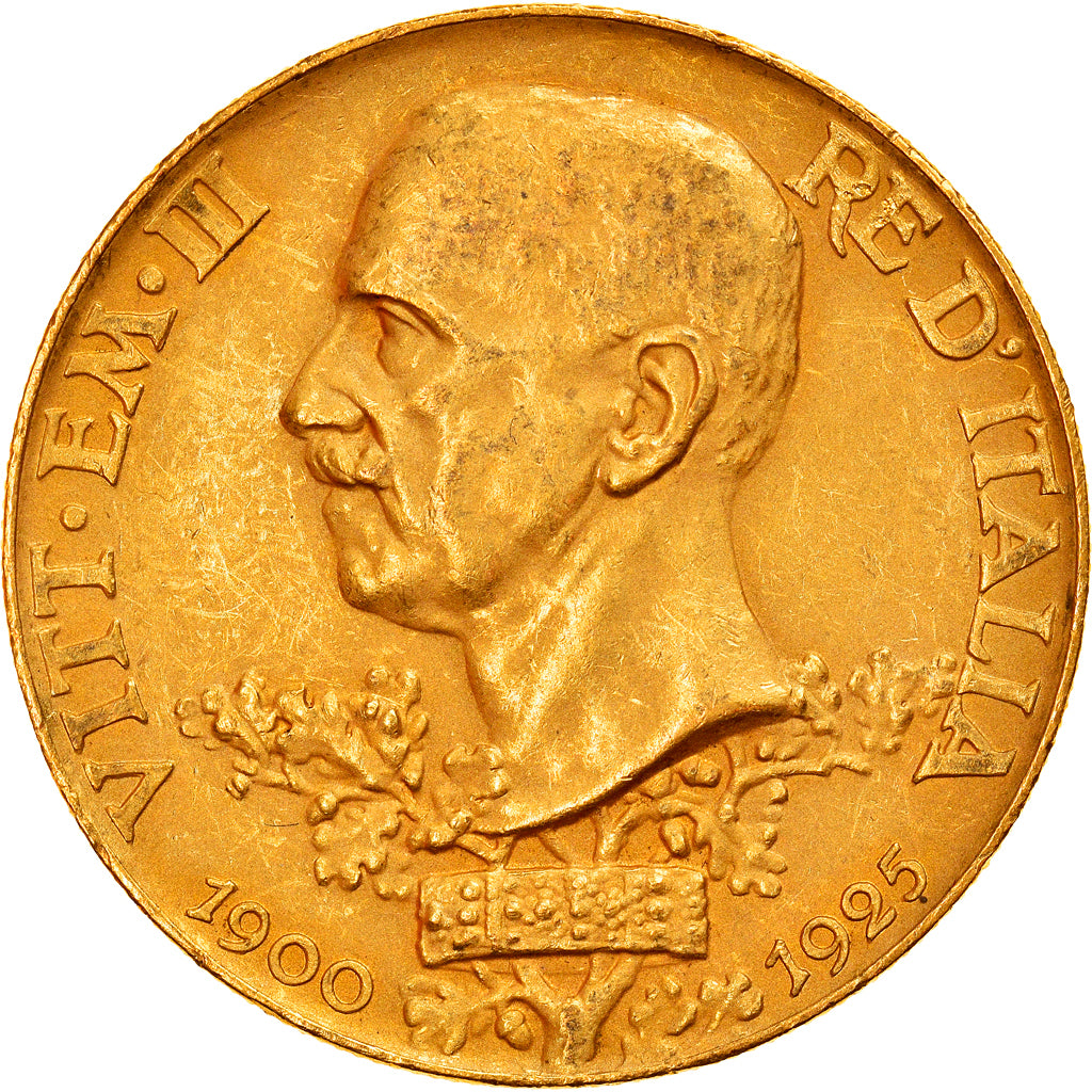 Italie, Victor-Emmanuel III, 100 Lire, 1925, Rome, Or, SUP+, KM:66