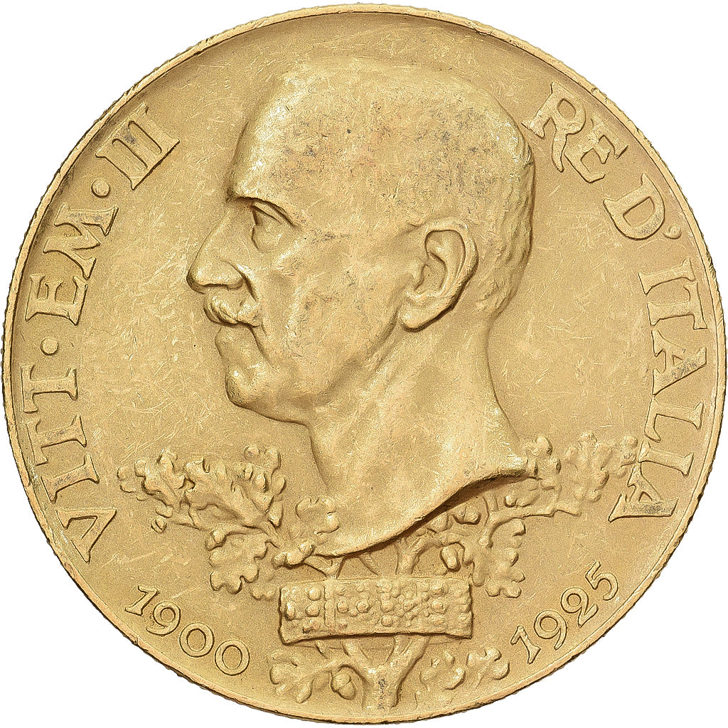 Italie, Victor-Emmanuel III, 100 Lire, 1925, Rome, Or, SUP+, KM:66