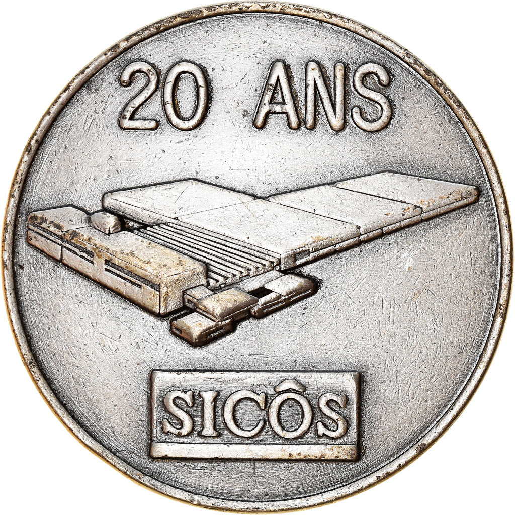 França, Medal, Biochimie, SICÔS, Indústria e comércio, 1972, EF(40-45)
