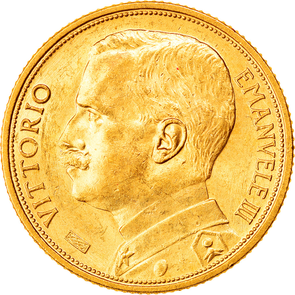 Italy, Vittorio Emanuele III, 20 Lire, 1912, Rome, Gold, PCGS, MS63