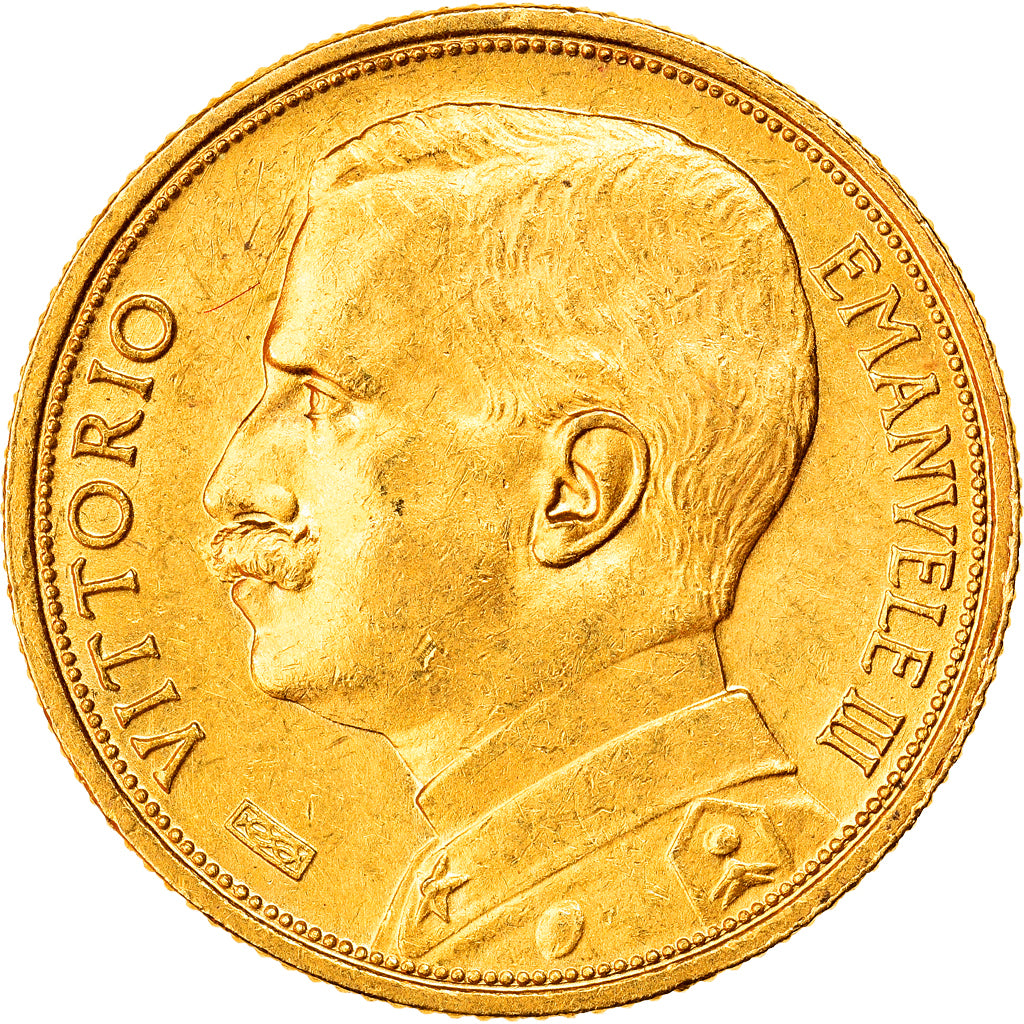 Italy, Vittorio Emanuele III, 20 Lire, 1912, Rome, Gold, PCGS, MS62