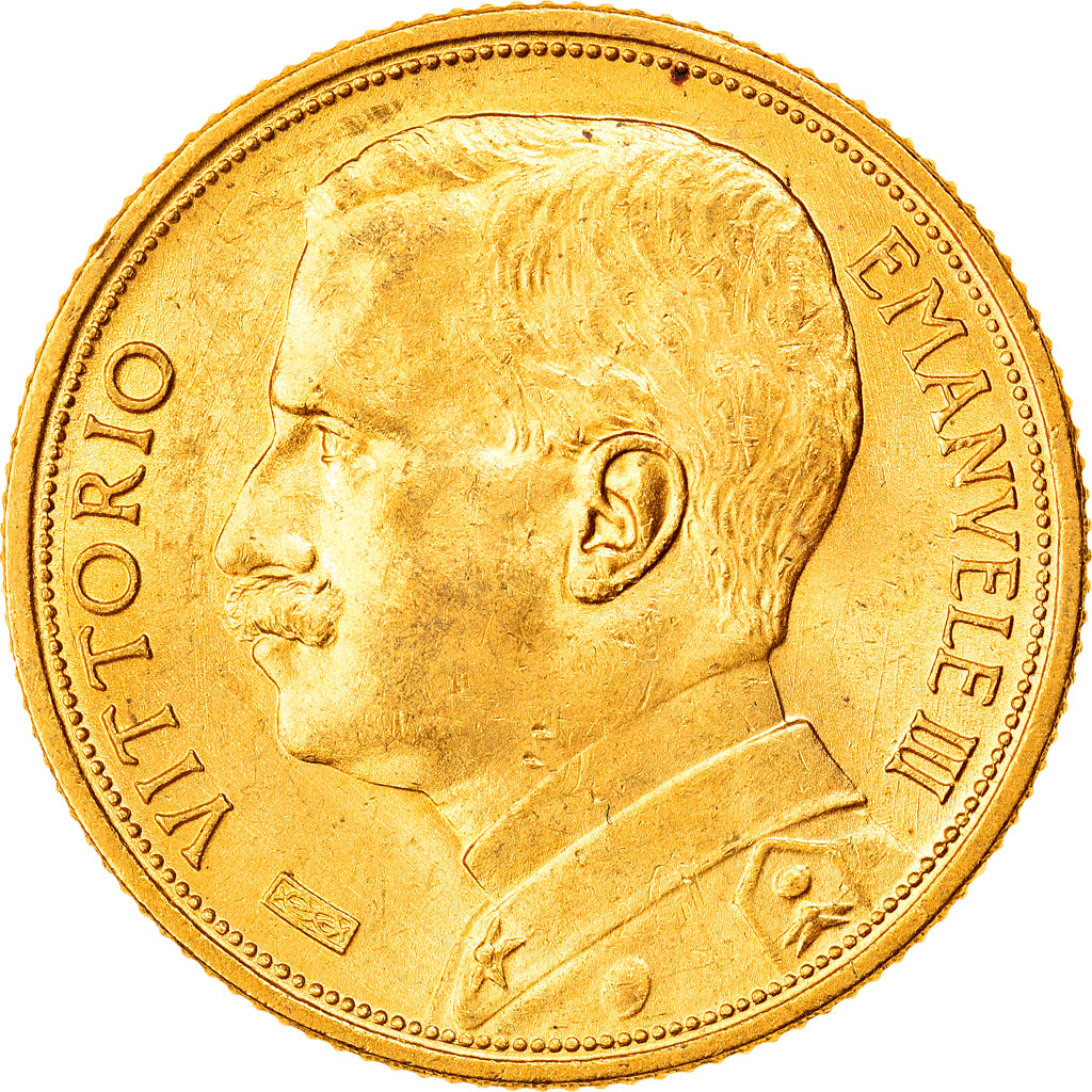 Italien, Vittorio Emanuele III, 20 Lire, 1912, Rome, Gold, PCGS, MS63