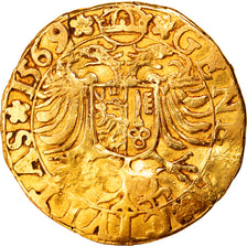 Republic of Geneva, Ecu pistolet, 1569, Gold, VF(30-35)