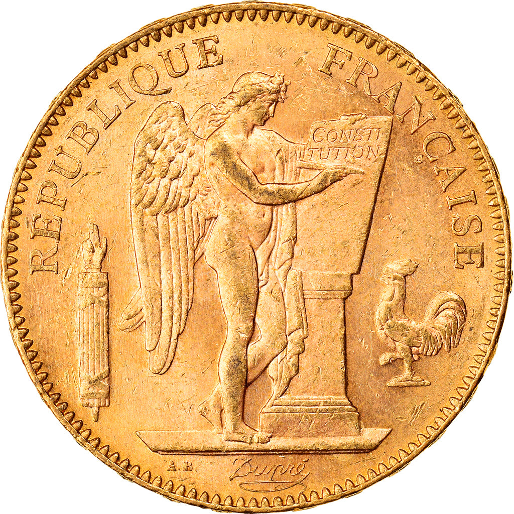 Francia, 50 Francs, Génie, 1904, Paris, Oro, BB+, Gadoury:1113, KM:831