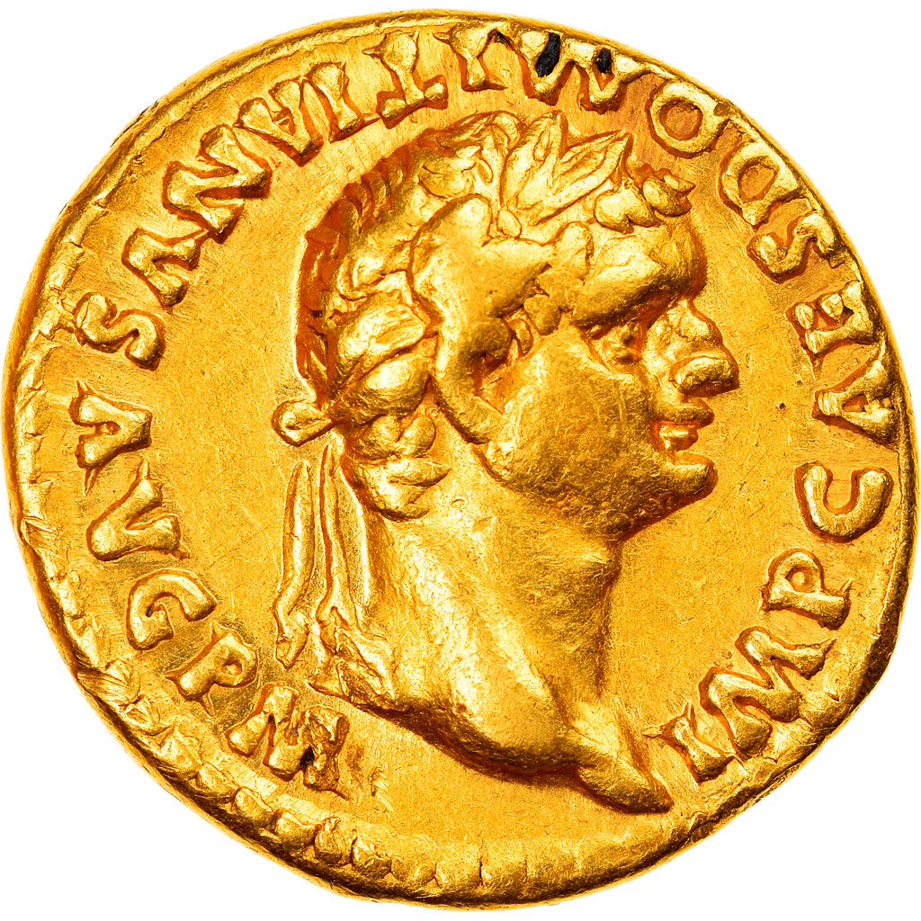 Domitian, Aureus, 82, Rome, Rare, Oro, BB, RIC:137