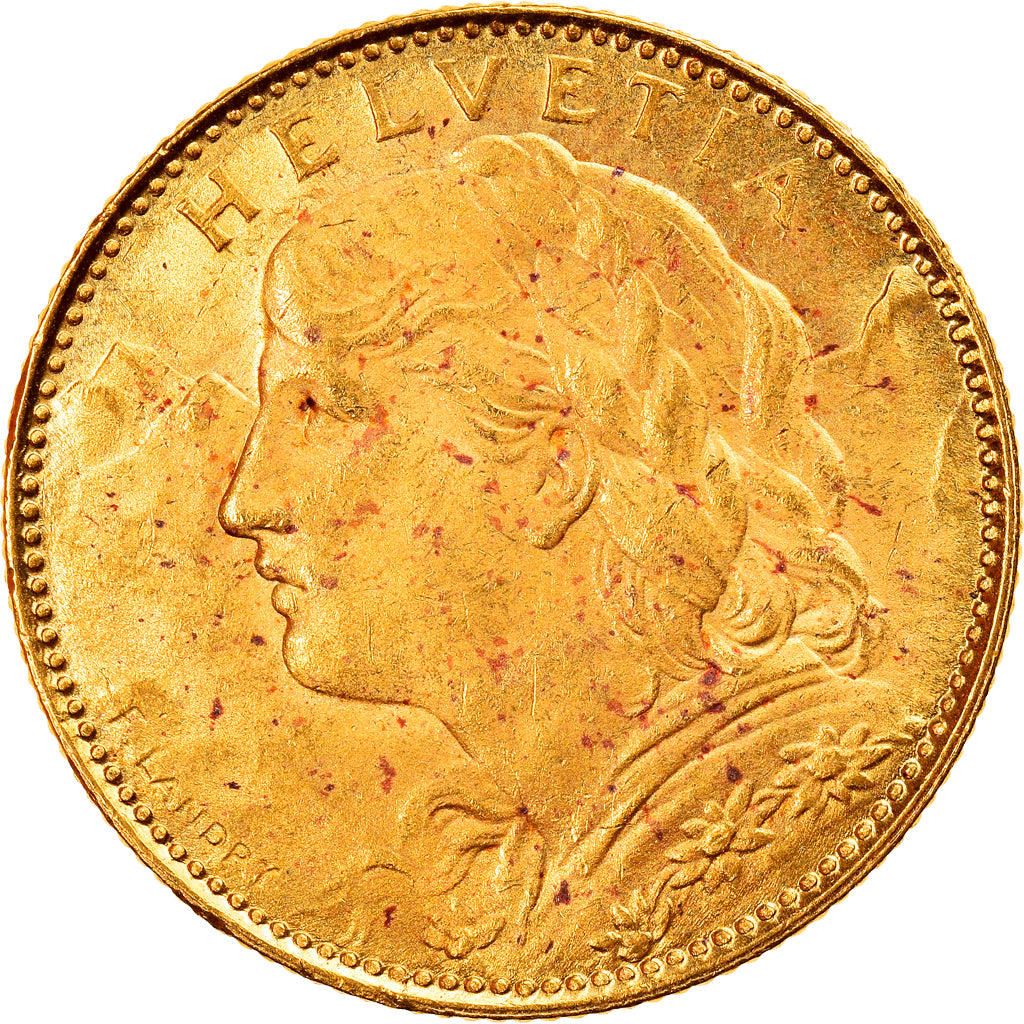 Monnaie, Suisse, 10 Francs, 1922, Bern, SUP+, Or, KM:36