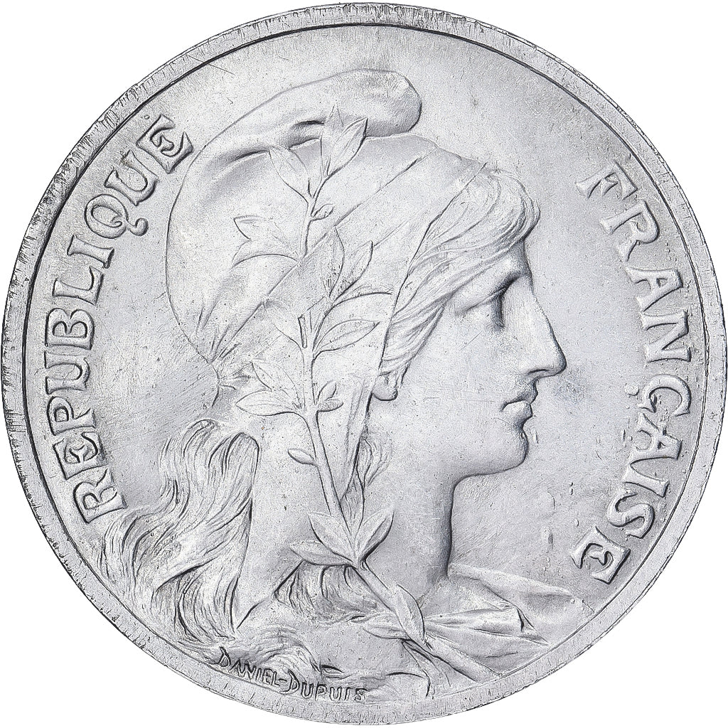 Monnaie, France, Dupuis, 10 Centimes, 1908, ESSAI, SPL, Aluminium, Gadoury:34.10