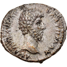 Coin, Lucius Verus, Denarius, 165-166, Rome, AU(55-58), Silver, RIC:557