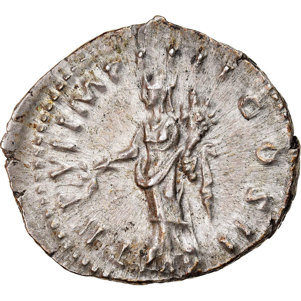 Coin, Lucius Verus, Denarius, 165-166, Rome, AU(55-58), Silver, RIC:557