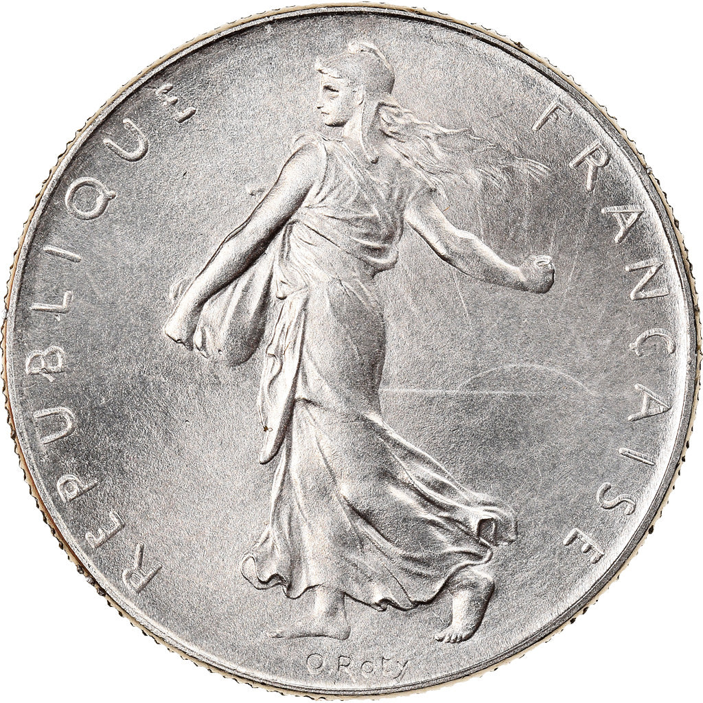 Monnaie, France, Marianne, 1/2 Franc, 1964, Pré-série, FDC, Nickel