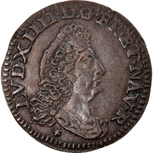 Duchy of Modena and Reggio, Louis XIV, 2 bolognins, 1704, Modena, Vellón, MBC+