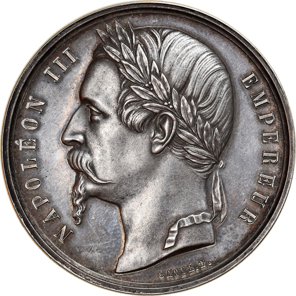 France, Medal, Napoléon III, Annexion of Savoy and Nice, 1860, Silver