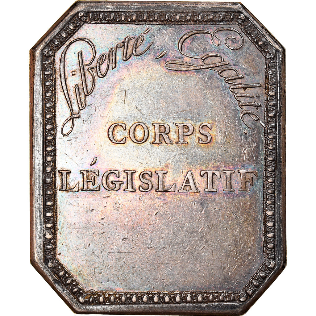 France, Medal, République Française, Corps Législatif, An VIII, Gatteaux