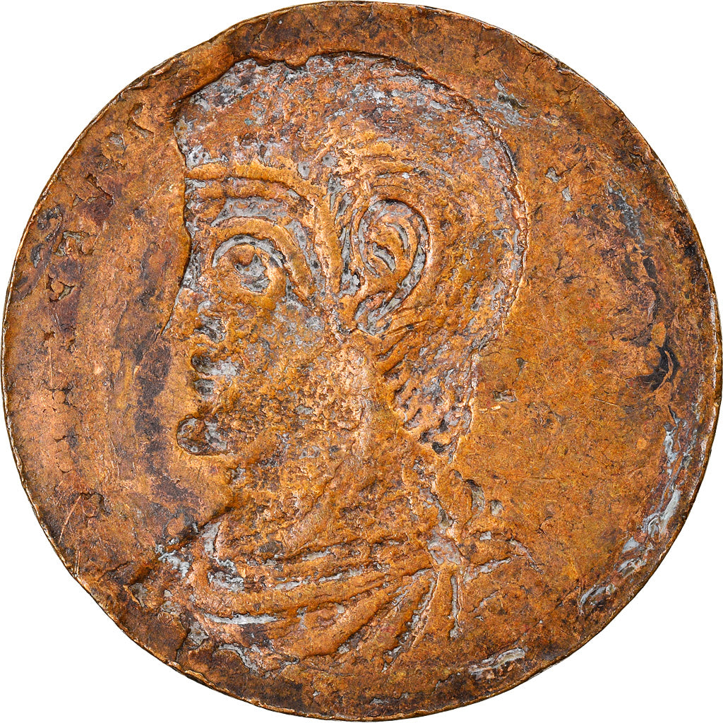 Moneta, Magnentius, Maiorina, Trier, Brocking, EF(40-45), Miedź