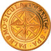 Italy, Medal, MN Amelia, SpA Palermo Oceanica, 1989, Gold, MS(65-70)