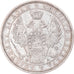 Moeda, Rússia, Nicholas I, Rouble, 1851, St. Petersburg, AU(50-53), Prata