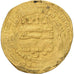 Moneda, Abbasid Caliphate, al-Mu'tazz, Dinar, AH 255 (869/870), Misr, BC+, Oro
