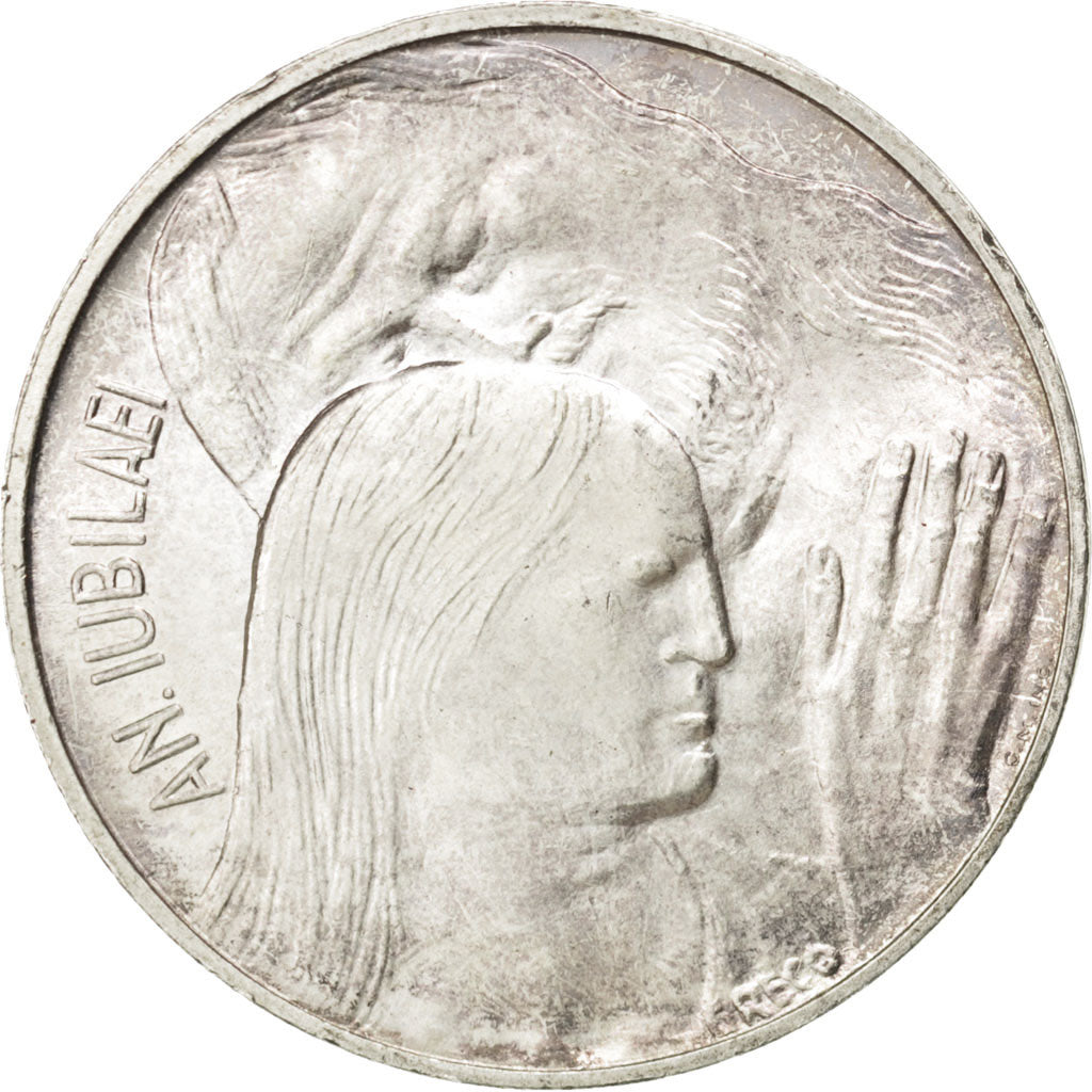 Coin, VATICAN CITY, Paul VI, 500 Lire, 1975, MS(63), Silver, KM:131