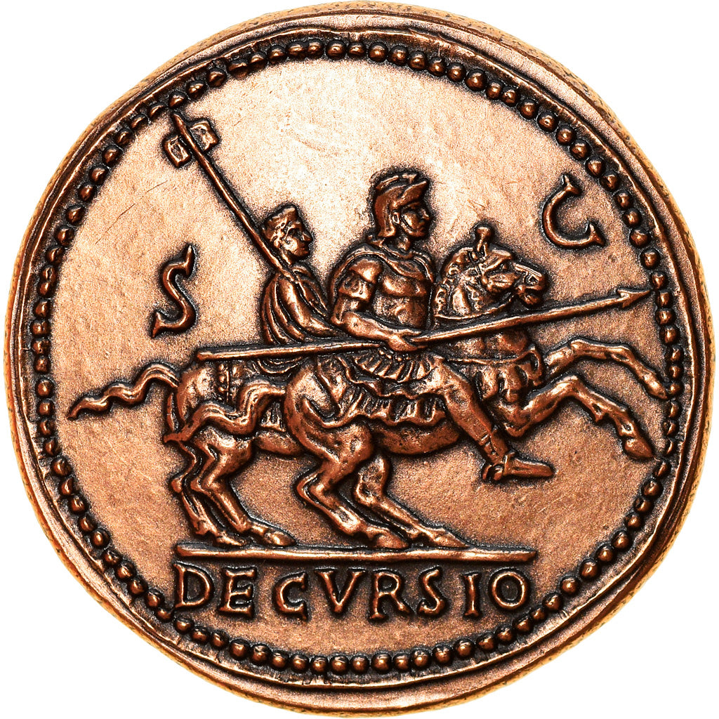 France, Médaille, Reproduction Monnaie Antique,  Néron, History, FDC, Cuivre