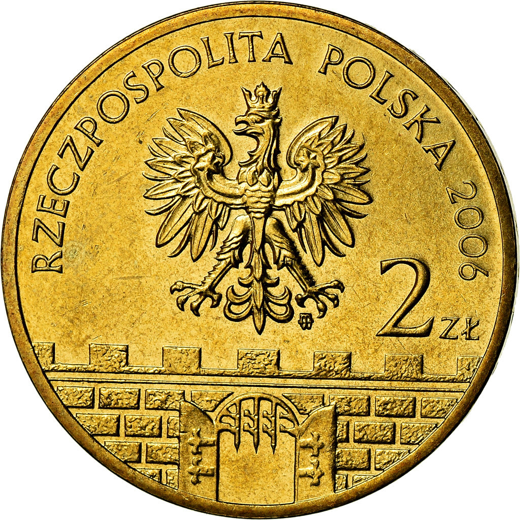 Moneta, Polonia, 2 Zlote, 2006, Warsaw, SPL, Ottone, KM:548