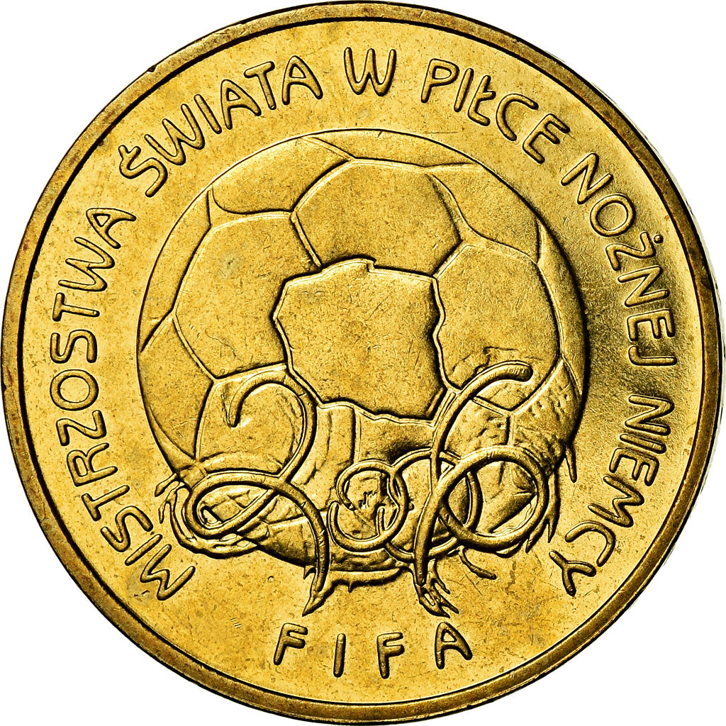 Moneda, Polonia, 2 Zlote, 2006, Warsaw, EBC+, Latón, KM:606