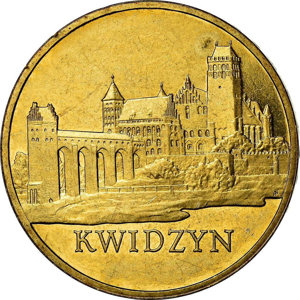 Moneda, Polonia, 2 Zlote, 2007, Warsaw, EBC+, Latón, KM:577