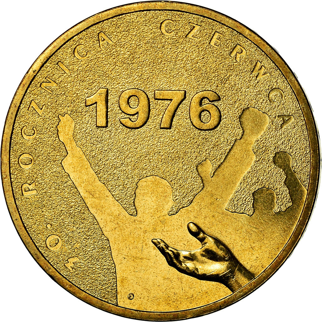 Moneda, Polonia, 2 Zlote, 2006, Warsaw, EBC+, Latón, KM:571