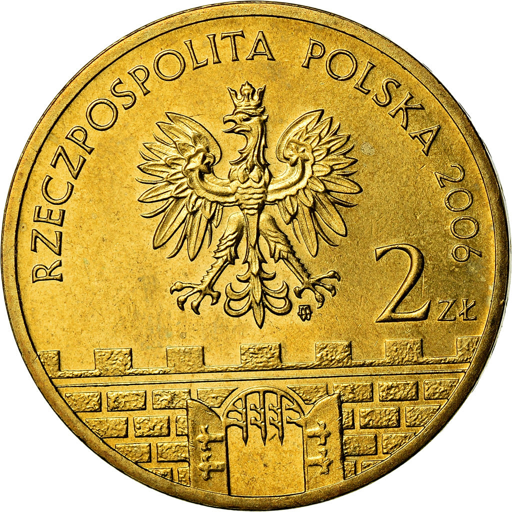 Munten, Polen, 2 Zlote, 2006, Warsaw, PR+, Tin, KM:573
