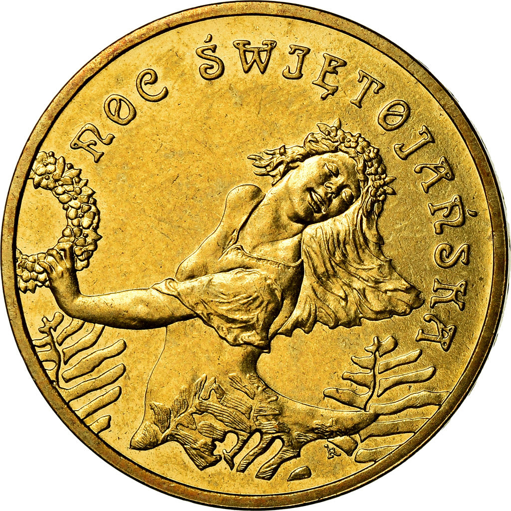 Coin, Poland, 2 Zlote, 2006, Warsaw, MS(60-62), Brass, KM:532