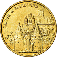 Coin, Poland, 2 Zlote, 2002, Warsaw, MS(60-62), Brass, KM:443
