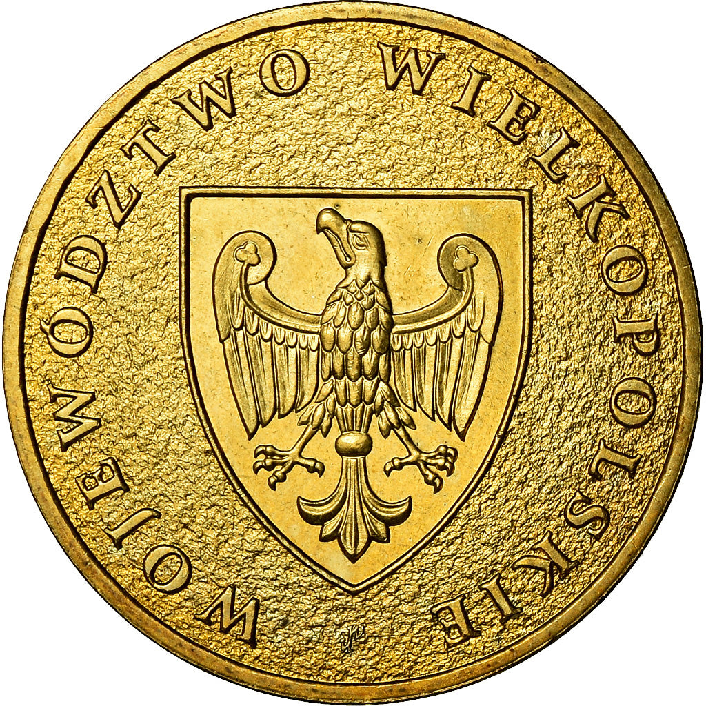 Coin, Poland, 2 Zlote, 2005, Warsaw, MS(60-62), Brass, KM:562