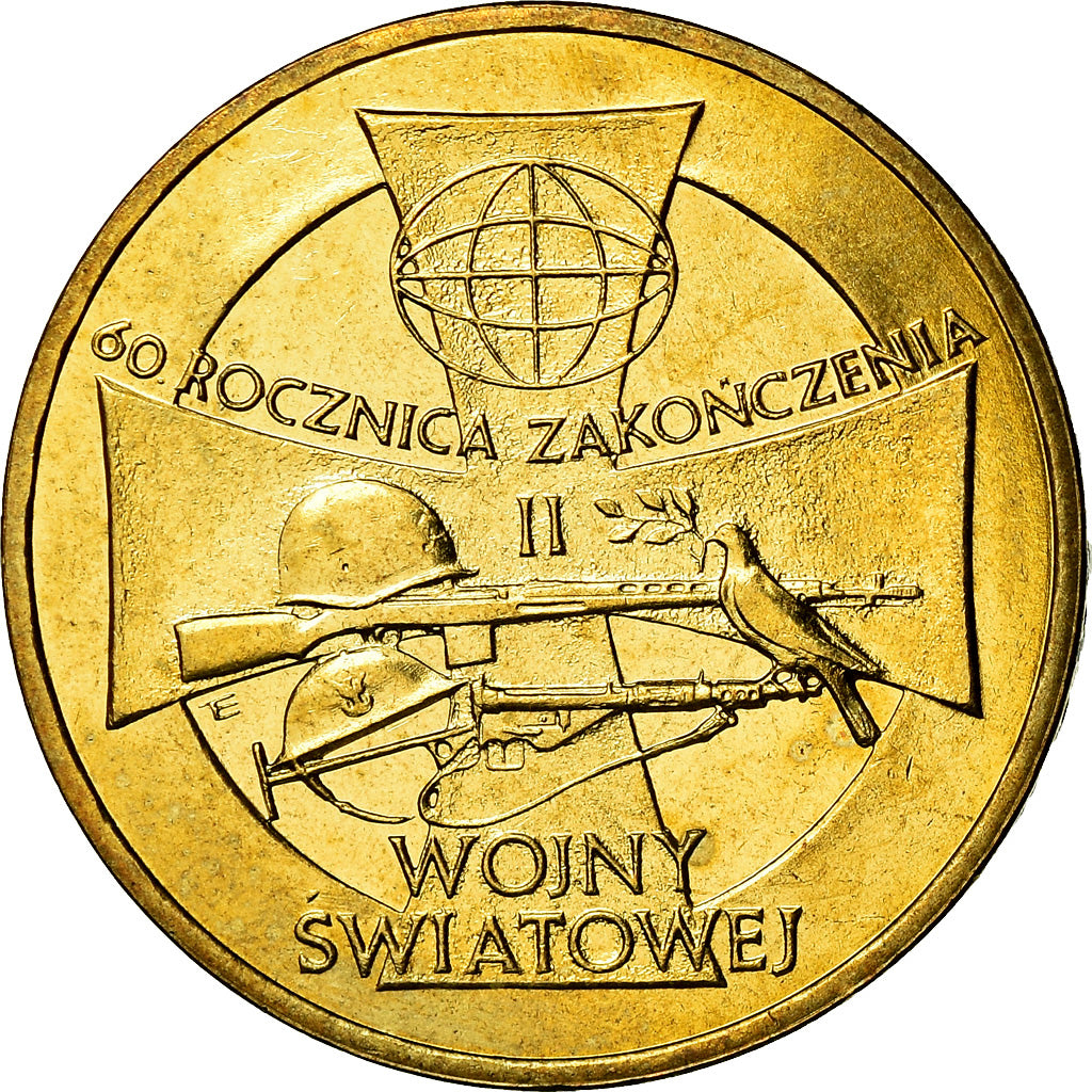 Moneta, Polonia, 2 Zlote, 2005, Warsaw, SPL, Ottone, KM:558