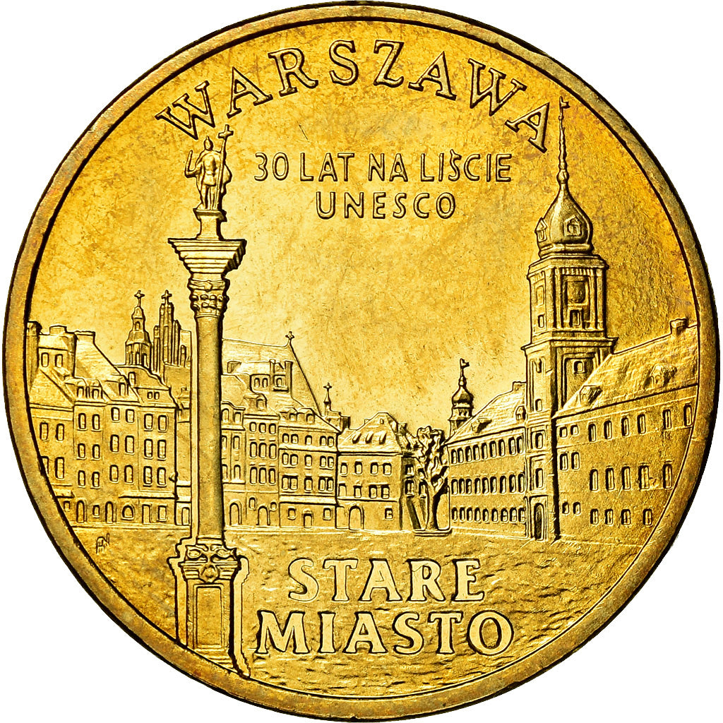Moneta, Polonia, 2 Zlote, 2010, Warsaw, SPL, Ottone, KM:751