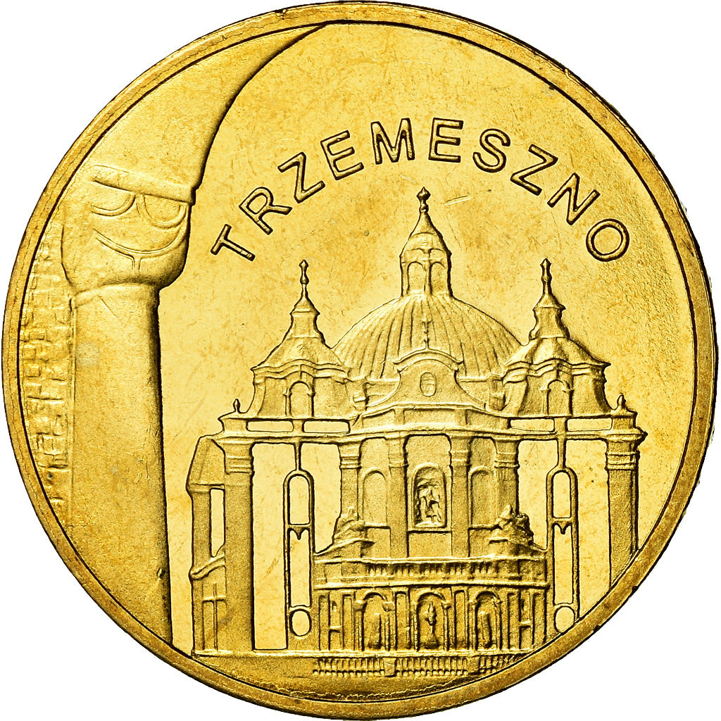 Coin, Poland, 2 Zlote, 2010, Warsaw, MS(60-62), Brass, KM:752