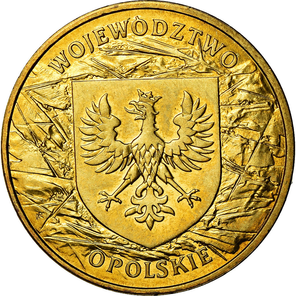 Moneta, Polonia, 2 Zlote, 2004, Warsaw, SPL, Ottone, KM:607