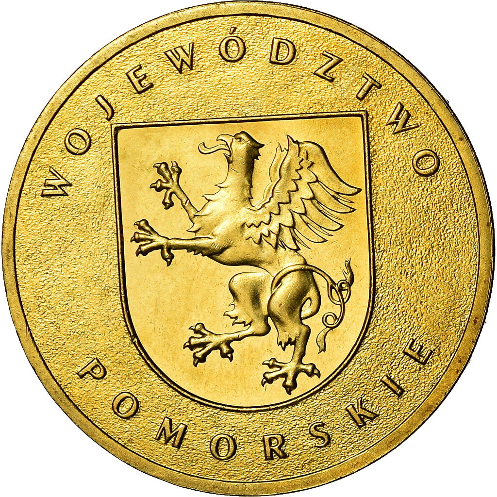 Moneta, Polonia, 2 Zlote, 2004, Warsaw, SPL, Ottone, KM:492