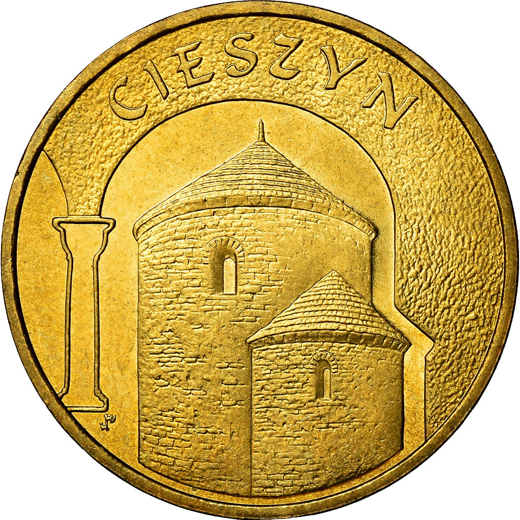 Münze, Polen, 2 Zlote, 2005, Warsaw, VZ+, Messing, KM:753