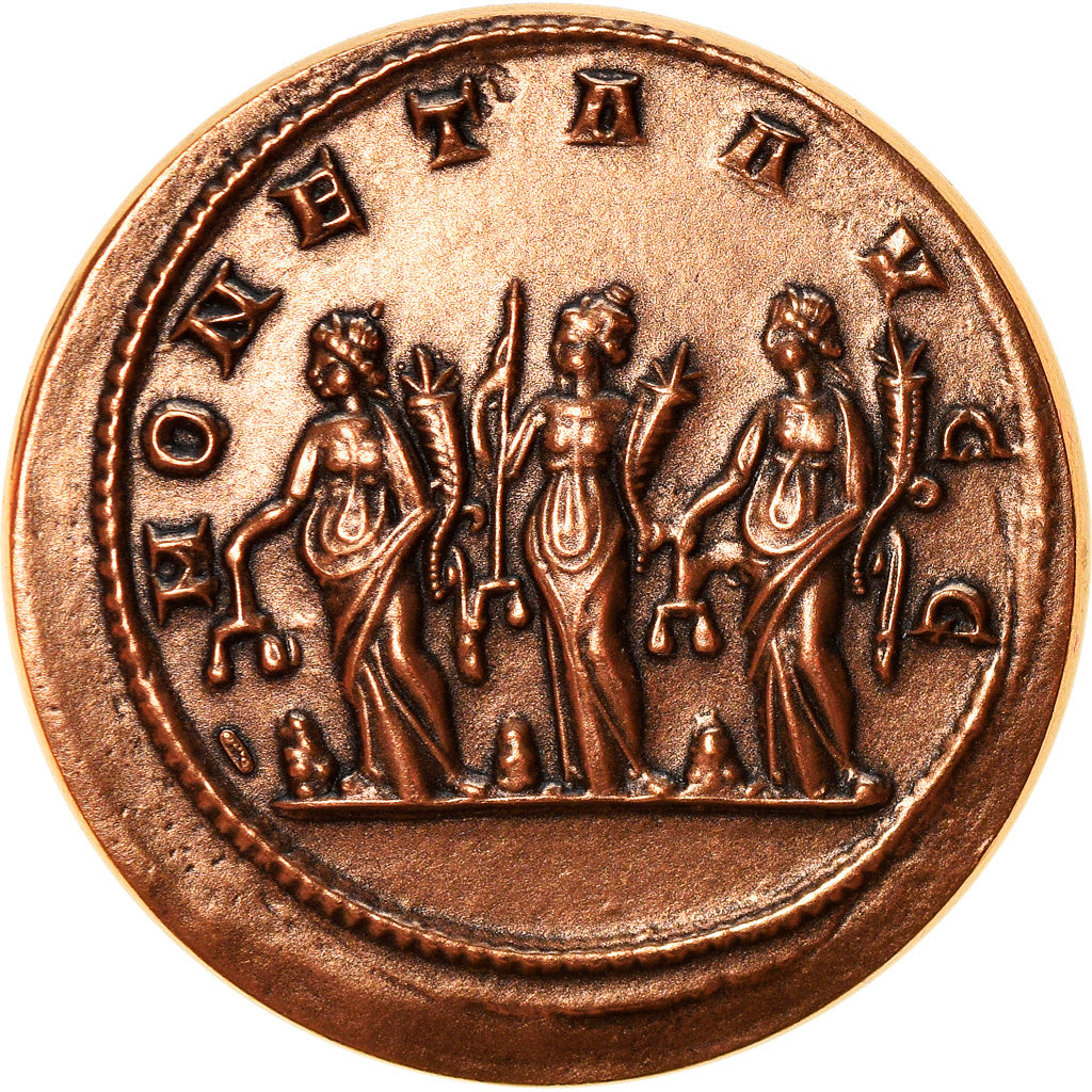 France, Medal, Reproduction Monnaie Antique,  Dioclétien, History, MS(64)