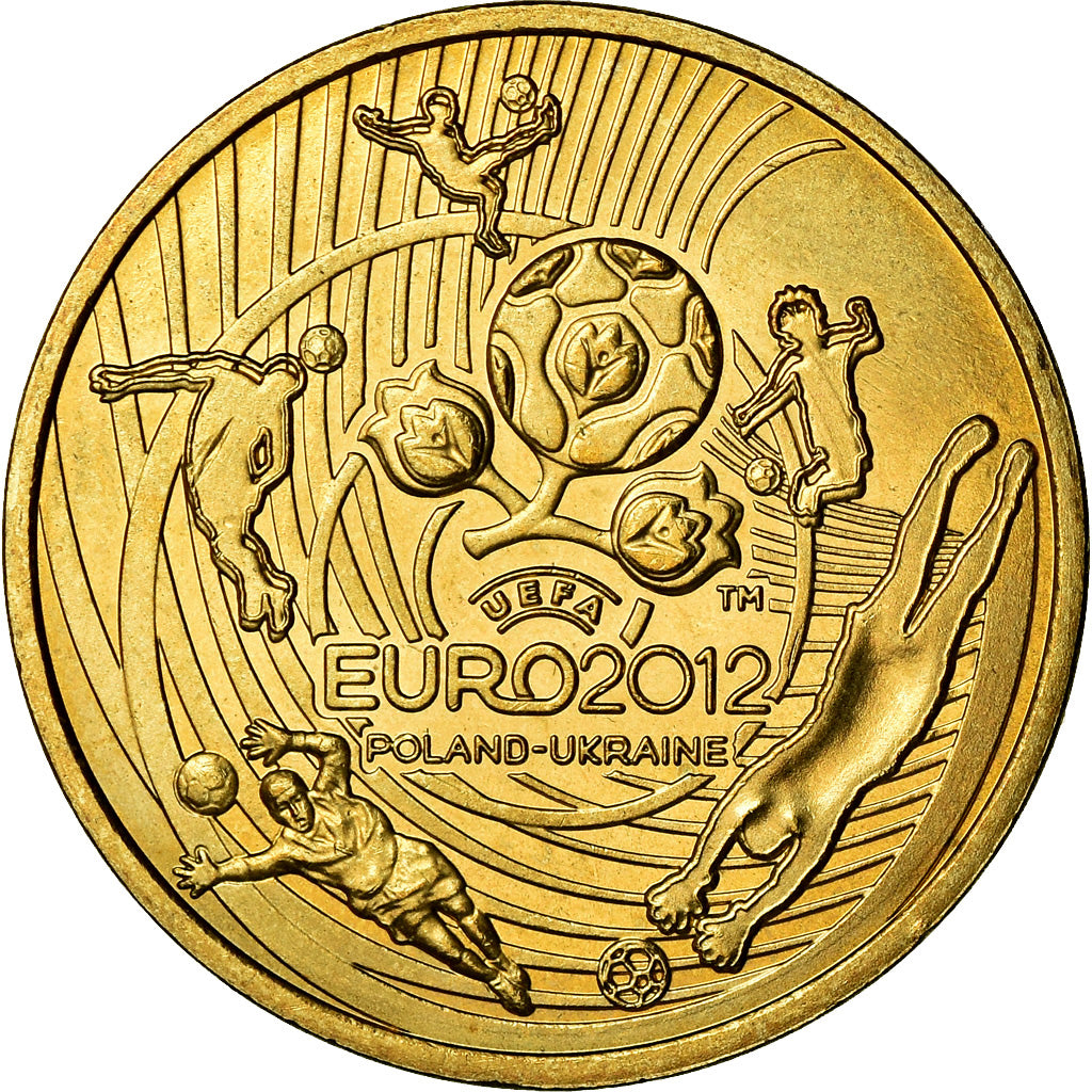 Coin, Poland, 2 Zlote, 2012, Warsaw, MS(60-62), Brass, KM:823