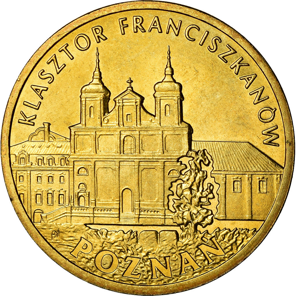 Moneda, Polonia, 2 Zlote, 2011, Warsaw, EBC+, Latón, KM:794