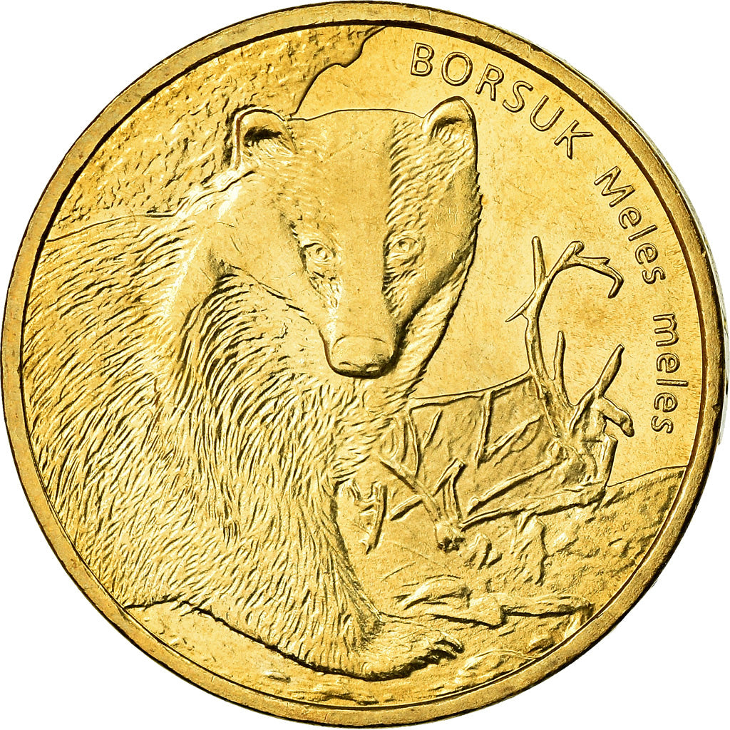 Coin, Poland, 2 Zlote, 2011, Warsaw, MS(60-62), Brass, KM:762